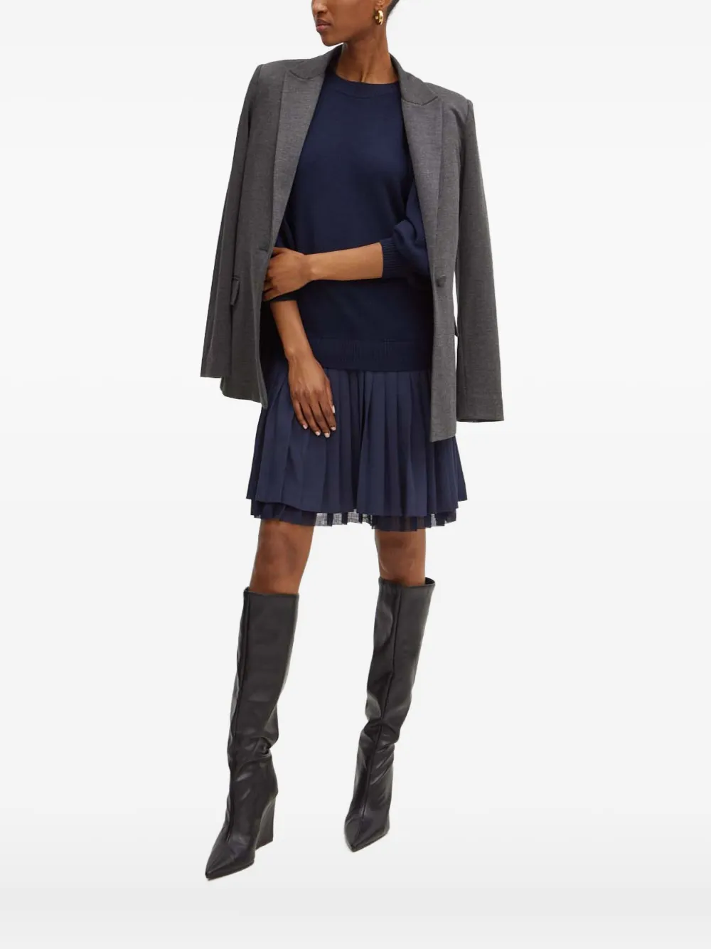 

Однобортный пиджак Silvian Heach, серый