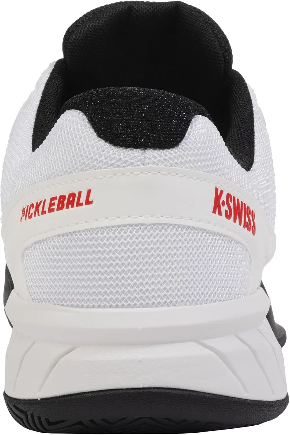 Кроссовки для пиклбола K-Swiss Express Light, белый/черный/красный — фото 4