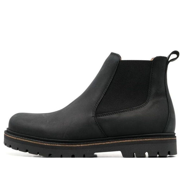 

Кроссовки stalon natural leather nubuck 'black' Birkenstock, черный
