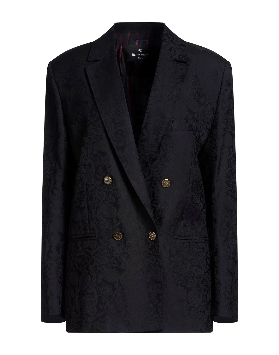 Блейзер двубортный ETRO черный