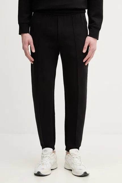 Спортивные штаны из эластичного хлопка Emporio Armani, черный