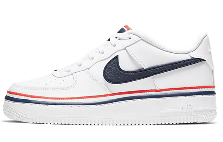 

Кроссовки Nike Air Force 1 Low LV8 Ribbon White Blue GS