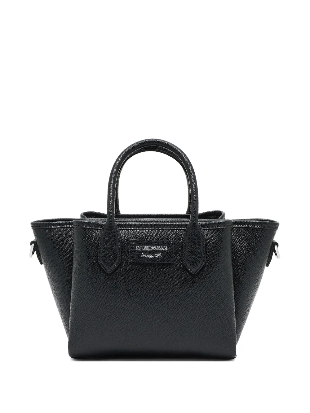 

Сумка-тоут с верхними ручками EMPORIO ARMANI, черный
