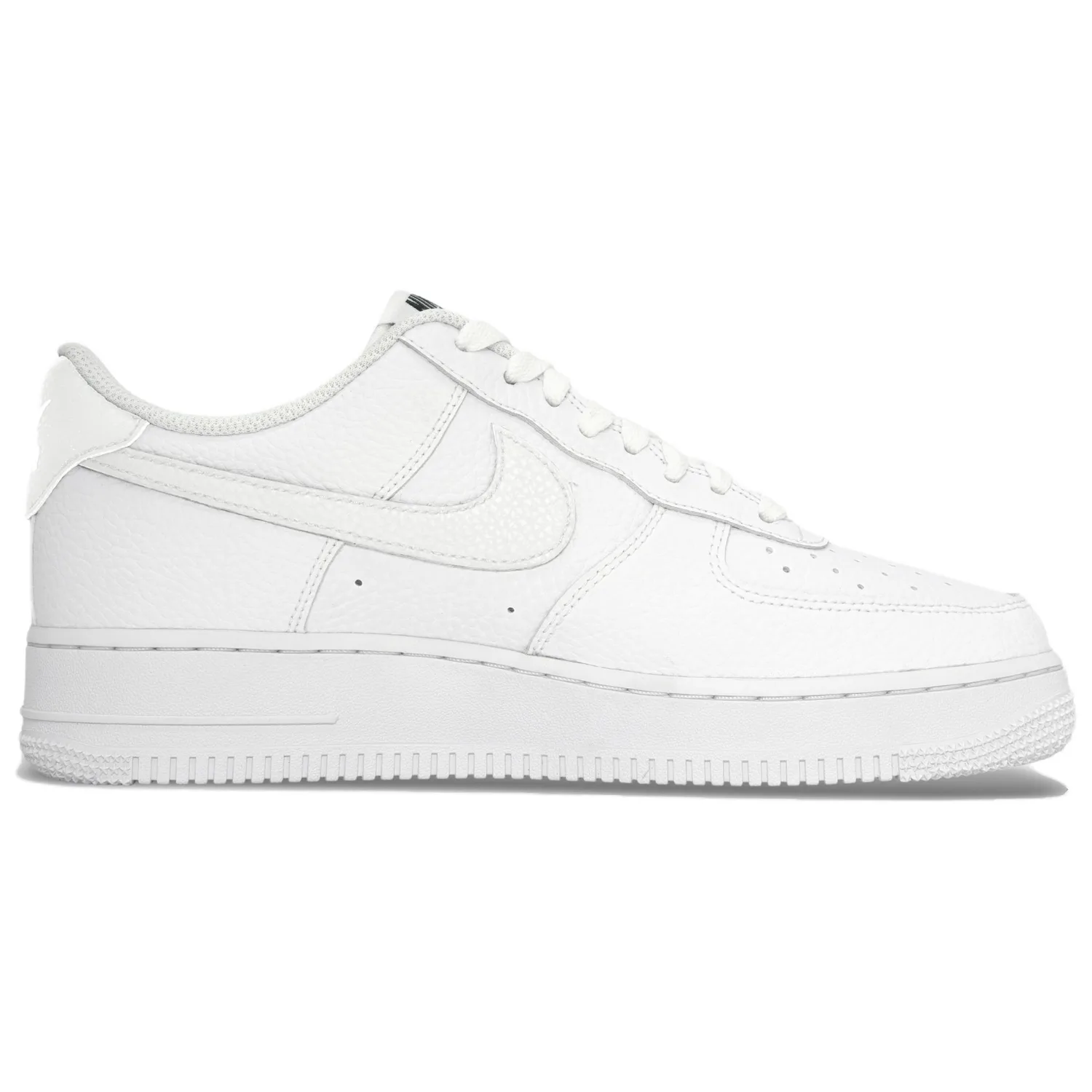 Nike Air Force 1 Gilded Height Increasing Abrasion Resistant Slip Resistant Low top Skateboard Shoes Men's Black Gold — фото 4