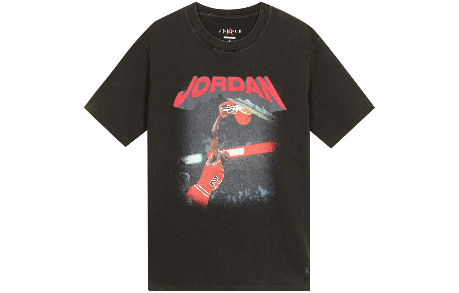 

Женская футболка Jordan, цвет Black/Gray