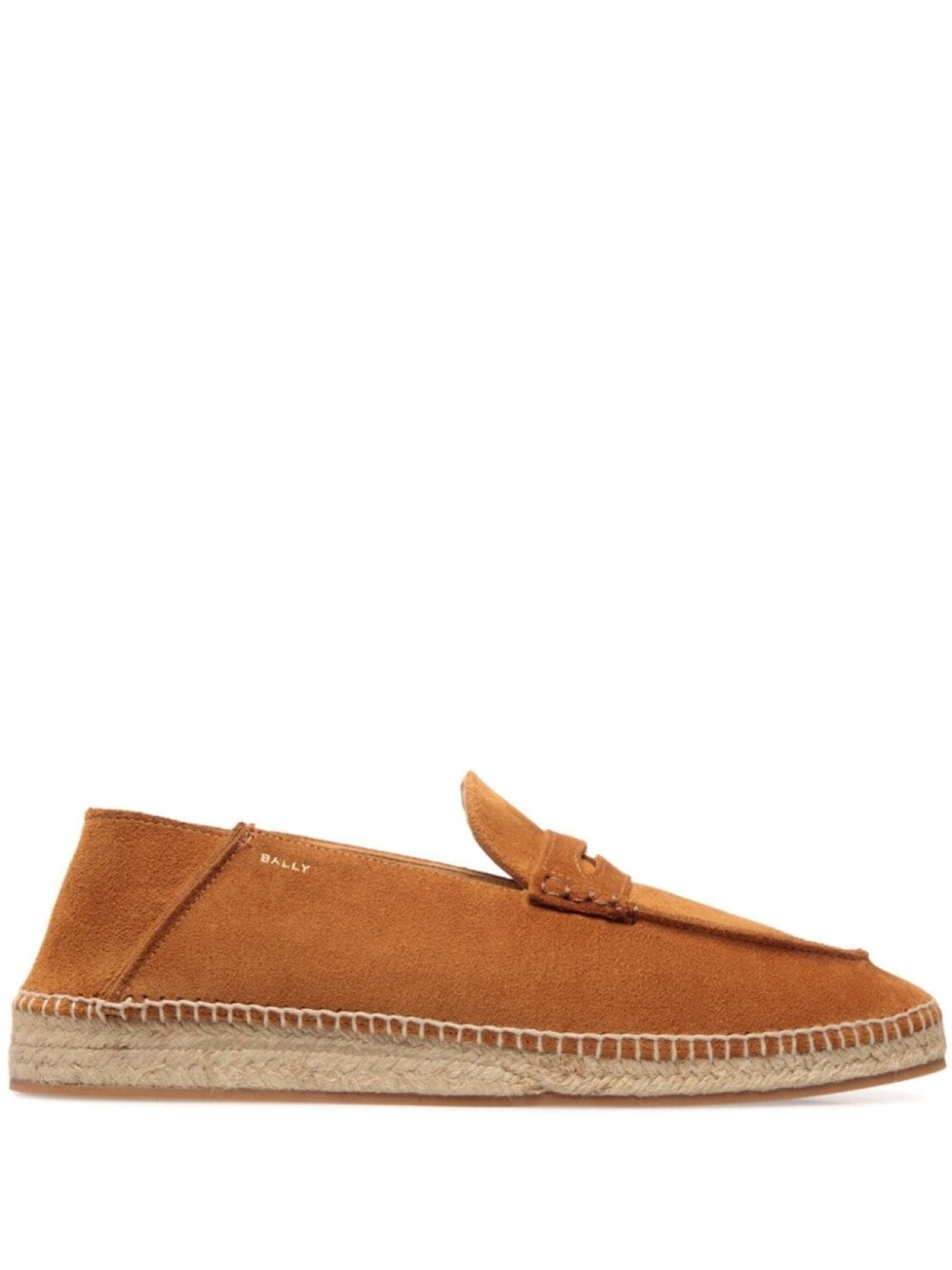 

Bally замшевые эспадрильи с логотипом, коричневый