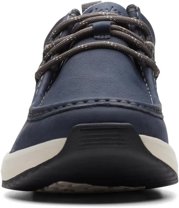 Ботинки Clarks Men's Wellman MocOxford, 2-Navy Leather — фото 4