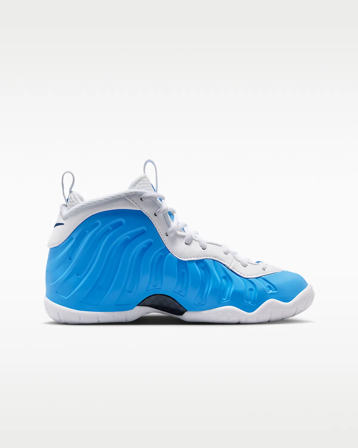 Кроссовки Nike Little Posite Pro для детей, University Blue/White/Midnight Navy/White — фото 3
