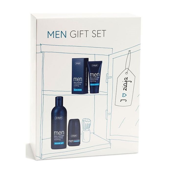 

Крем для лица Set para hombres Ziaja, 3 unidades