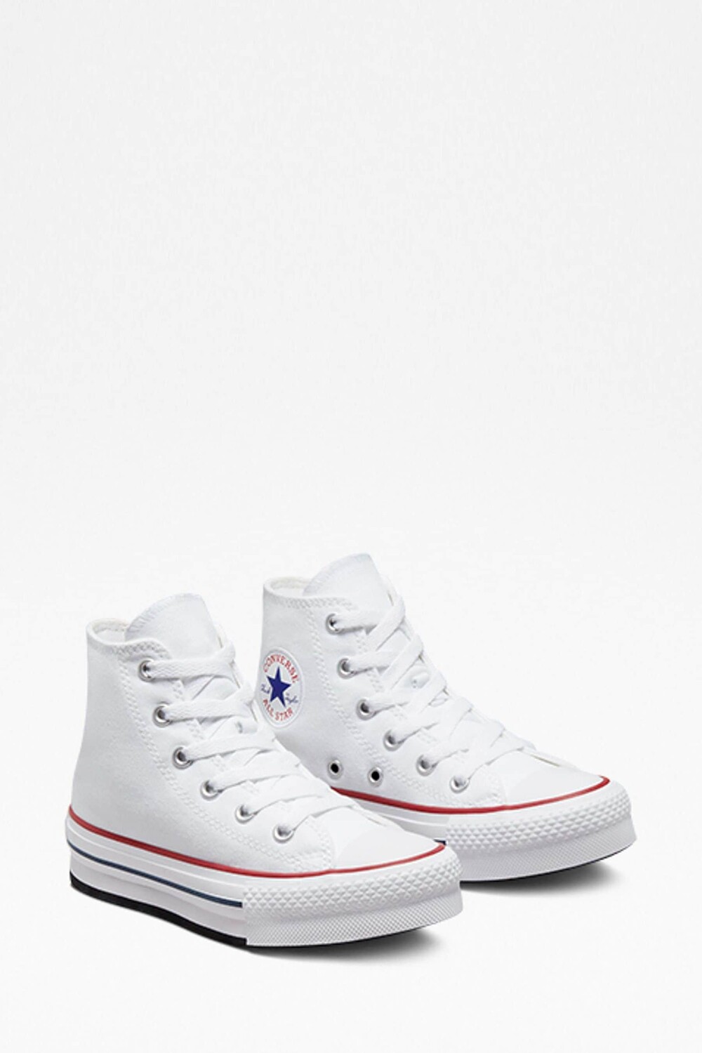 Детские кроссовки Eva Lift с высоким верхом Converse, белый — фото 3
