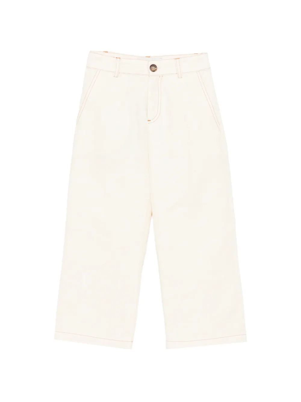 

Брюки на пуговицах Etro Kids, бежевый