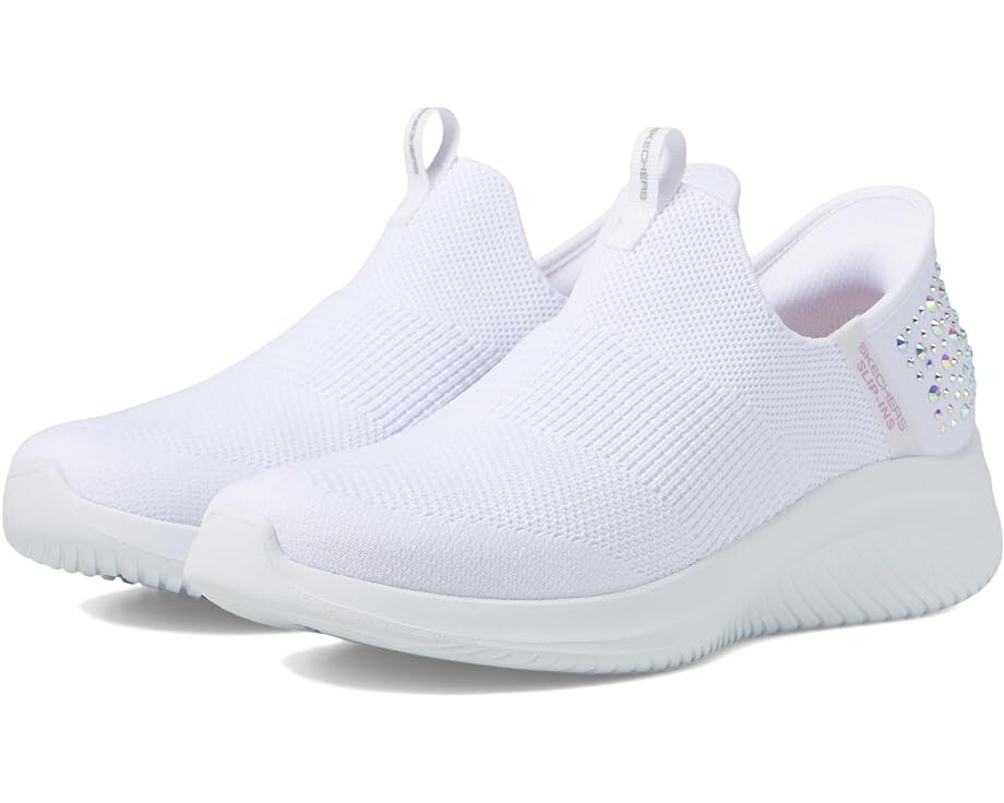 

Кроссовки SKECHERS Hands Free Slip-Ins Ultra Flex 3.0 Sparkled Stones, белый