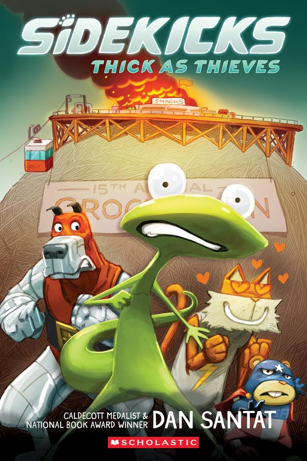 

Thick as Thieves: A Graphic Novel (2) (Sidekicks) (Graphix)