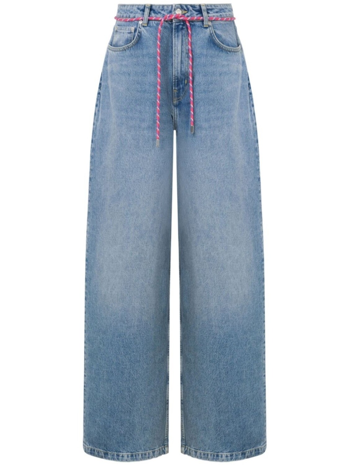 

Широкие джинсы MOSCHINO JEANS, синий