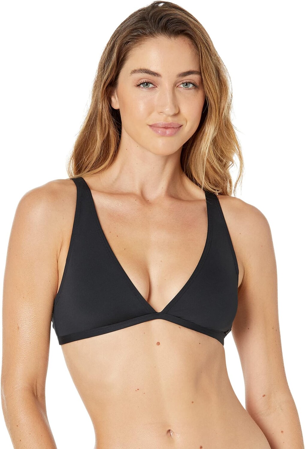 

Купальник Roxy Solid Beach Classics Elongated Tri, цвет Anthracite