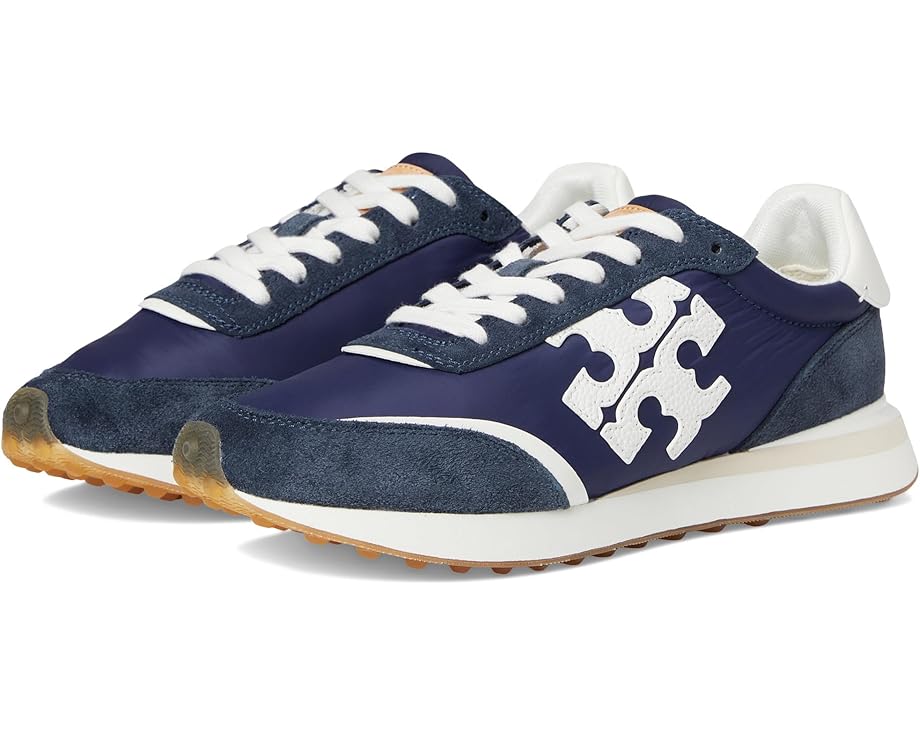 Кроссовки Tory Burch Destiny Trainer, цвет Retro Navy/ Retro Navy/ Purity
