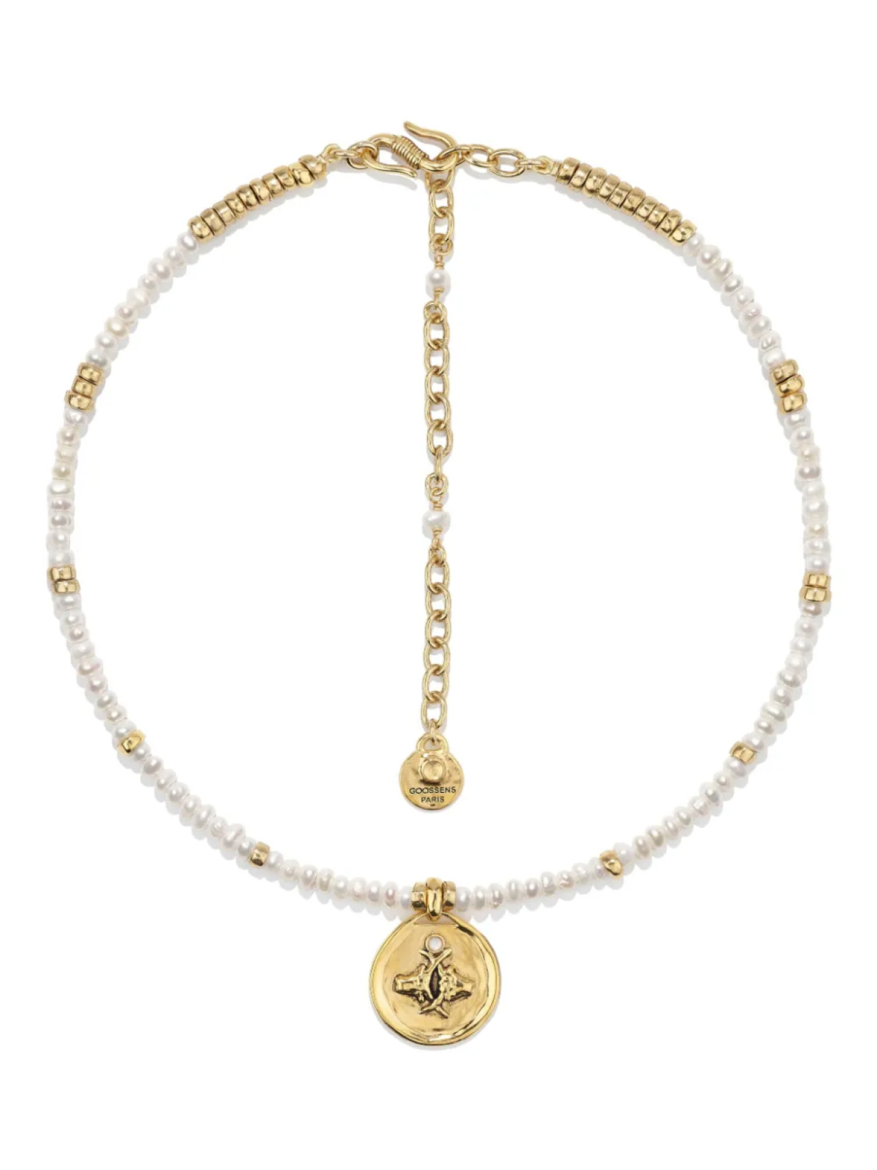 

Колье Astro Taurus Pearls Goossens, золотой