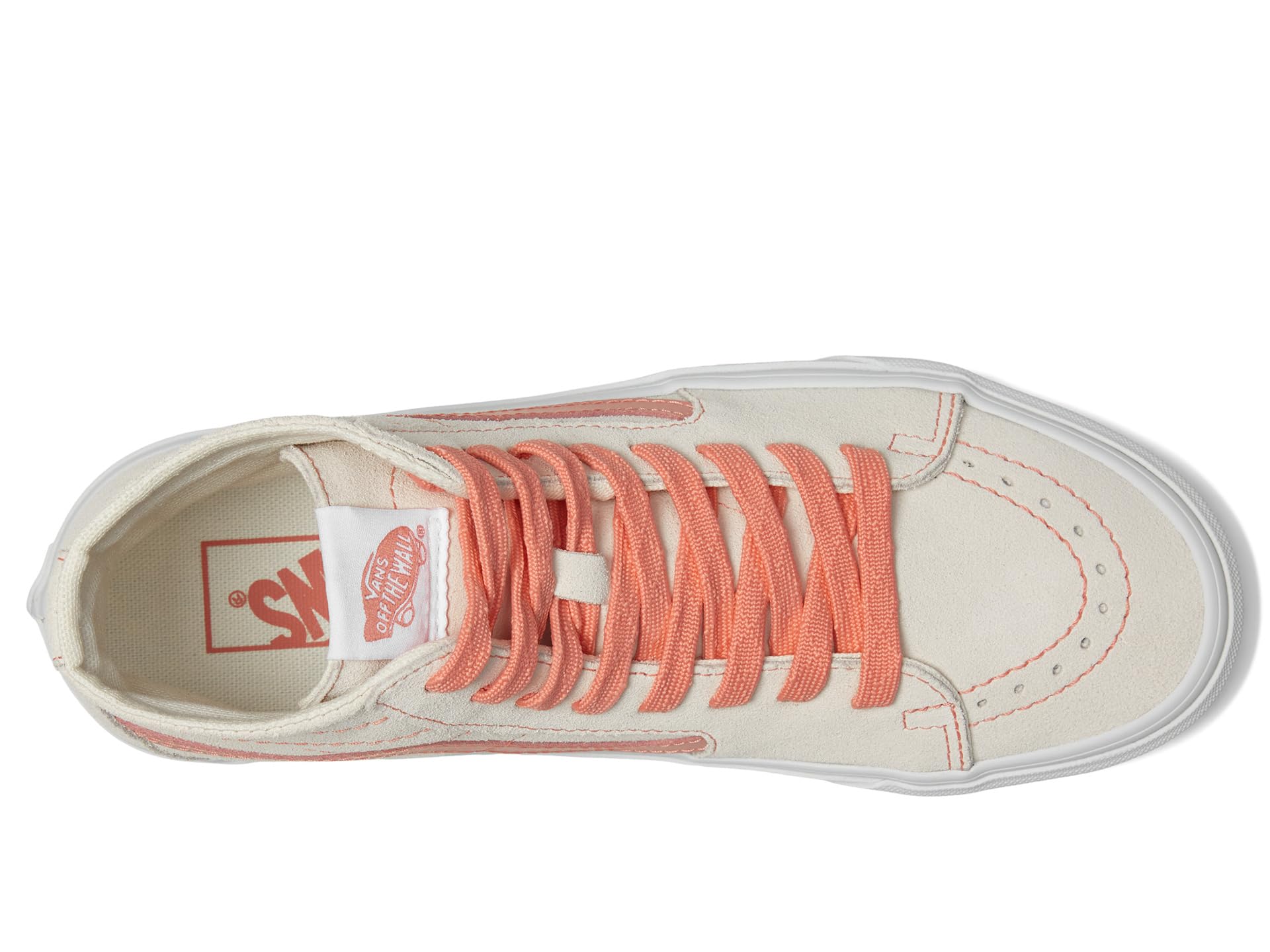 Кроссовки Unisex Vans Sk8-Hi Tapered, цвет Pop Color Egret — фото 2