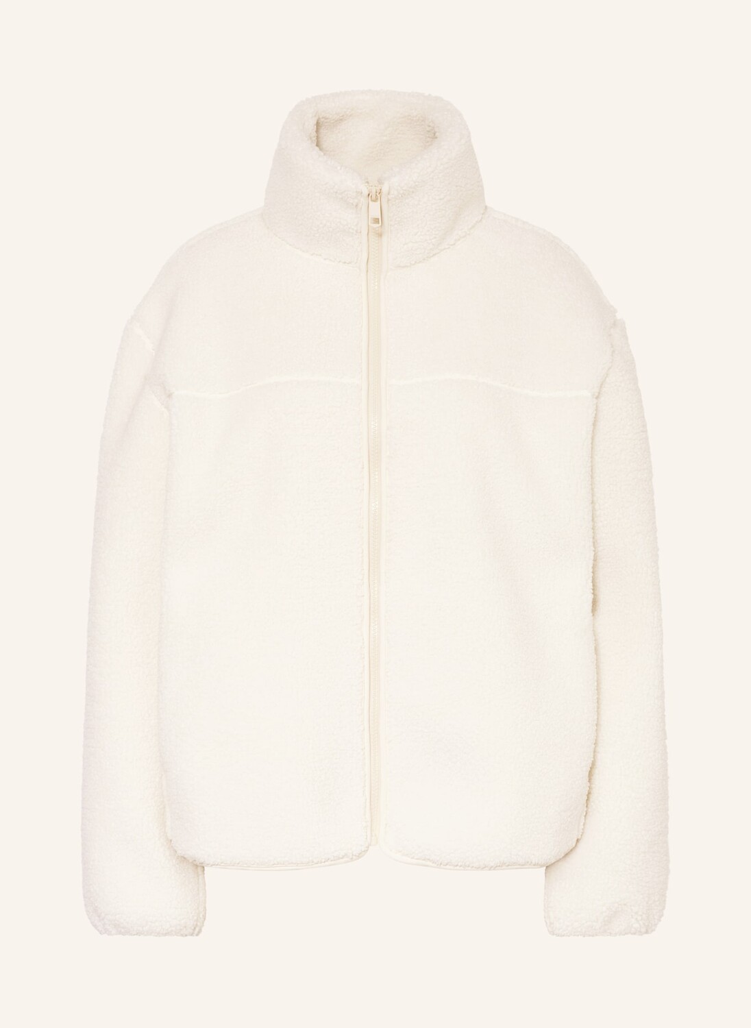 

Меховая куртка тедди TOMMY HILFIGER, экрю