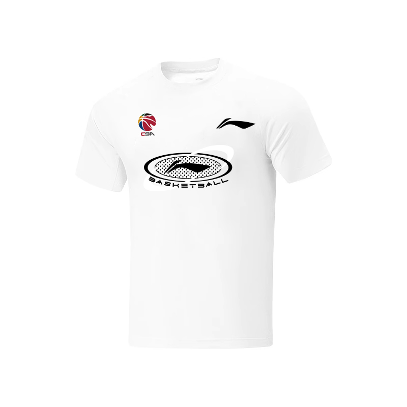 

LINING Футболка унисекс белая, Белый, LINING Футболка унисекс белая