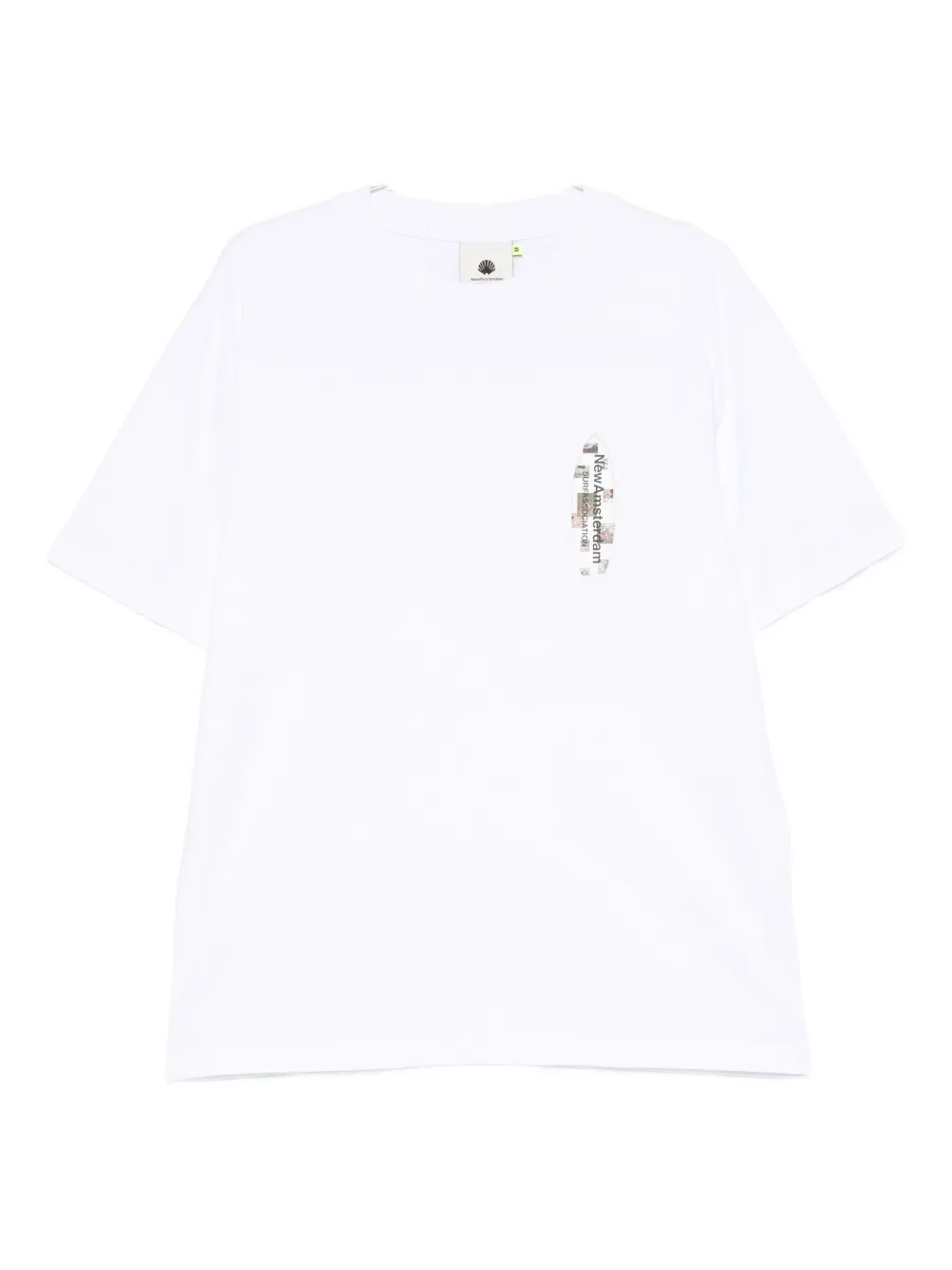 

Футболка с логотипом New Amsterdam, белый