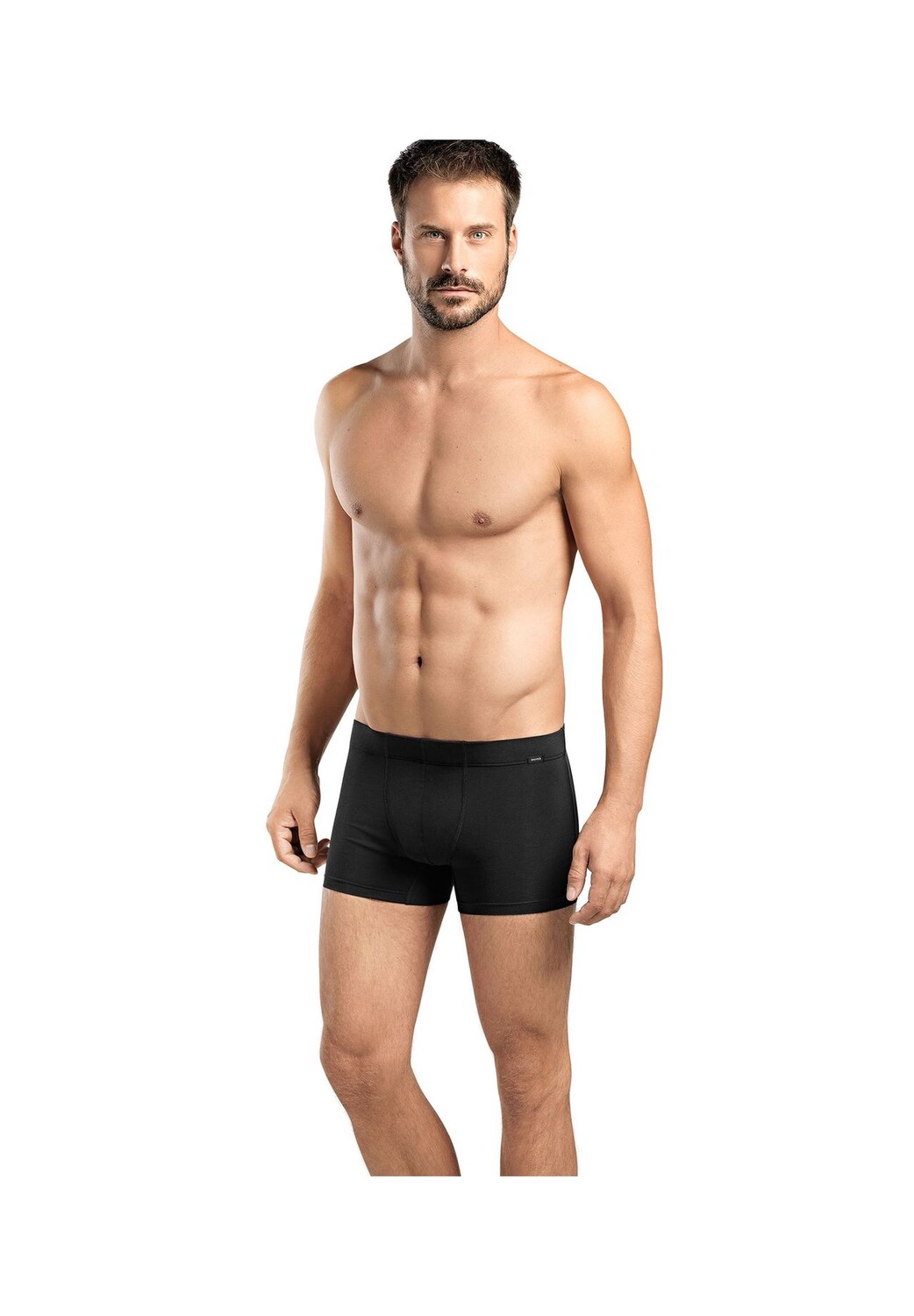 

Набор из 2 боксеров в стиле ретро Cotton Essentials HANRO, цвет Black Herren