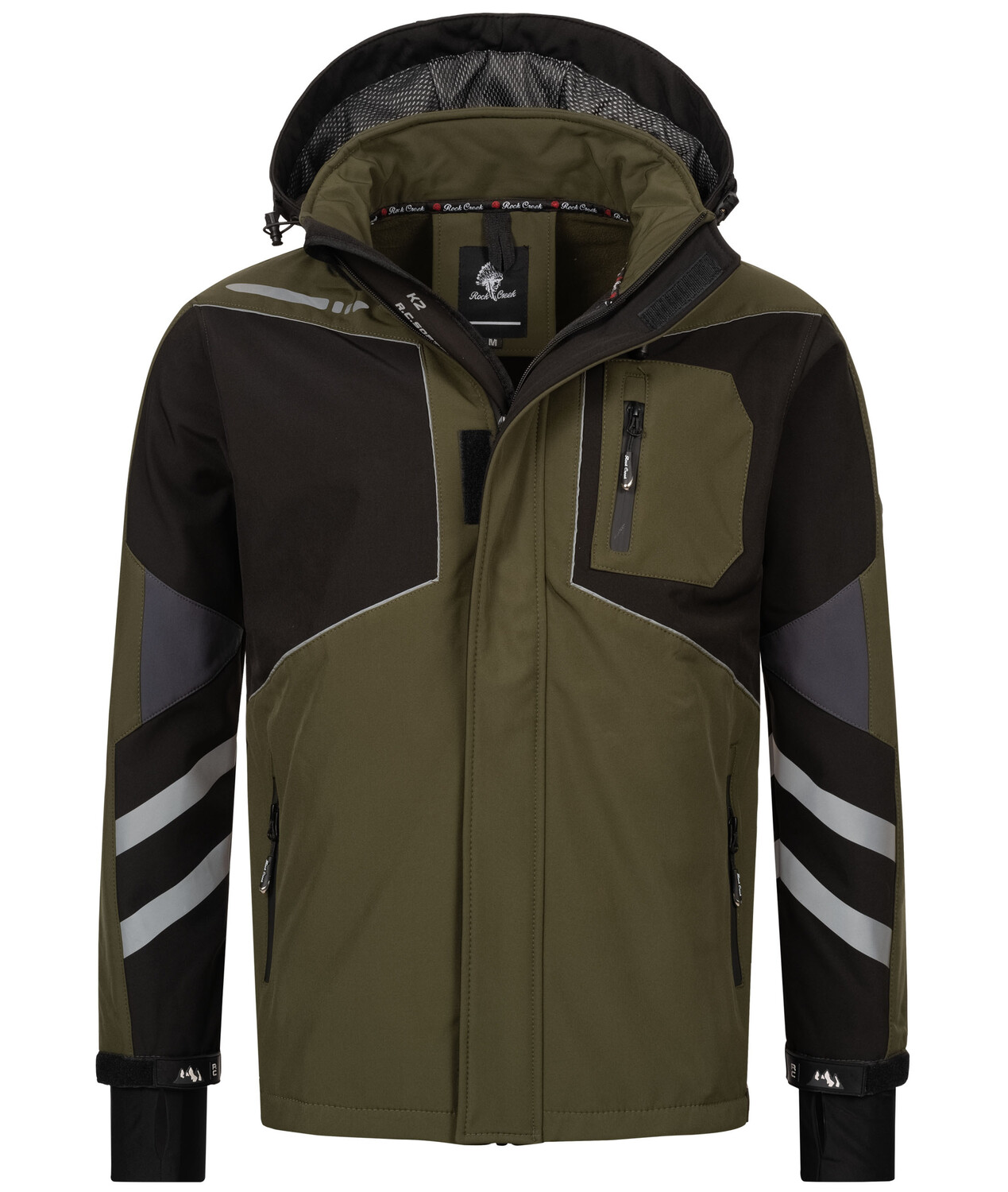 

Куртка Rock Creek Softshelljacke, темно-зеленый