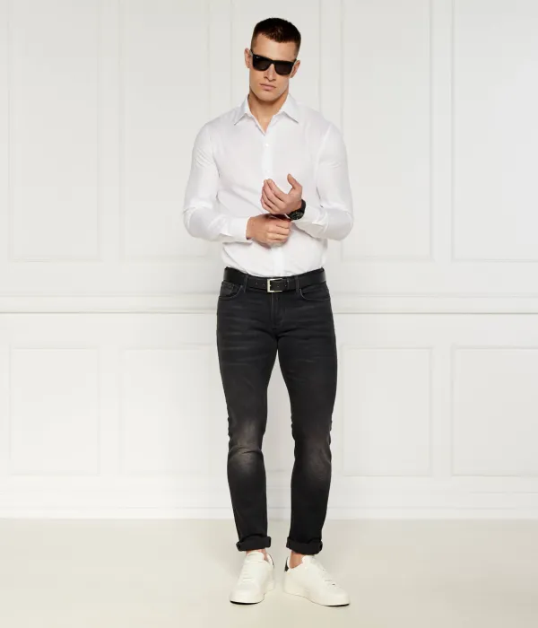 Джинсы j06 Slim fit Emporio Armani, серый — фото 2