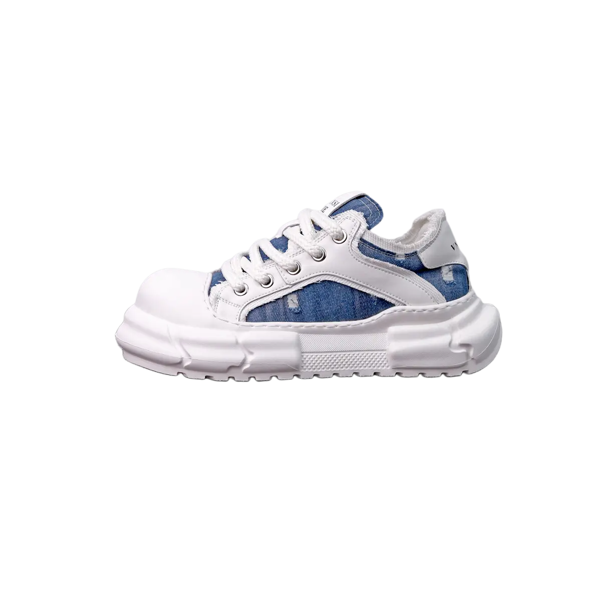 

VNNSIJIE x Низкие повседневные туфли для мужчин Banas, White Blue