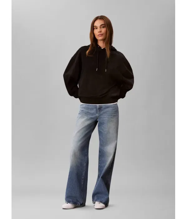 Толстовка loose fit Calvin Klein, черный — фото 2
