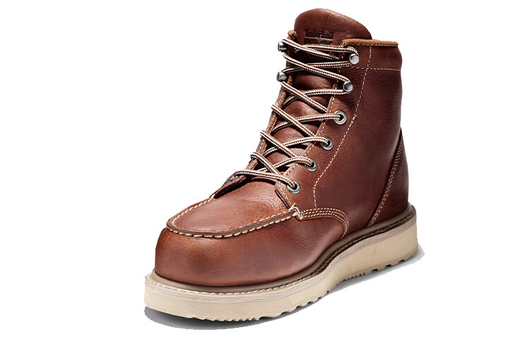 Мужские уличные ботинки Timberland Barstow кожаные, коричневый — фото 2