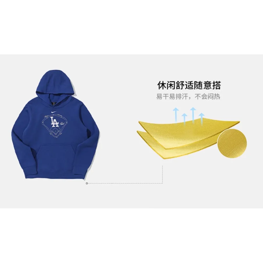 Nike Толстовка MLB Royal Blue детская — фото 4