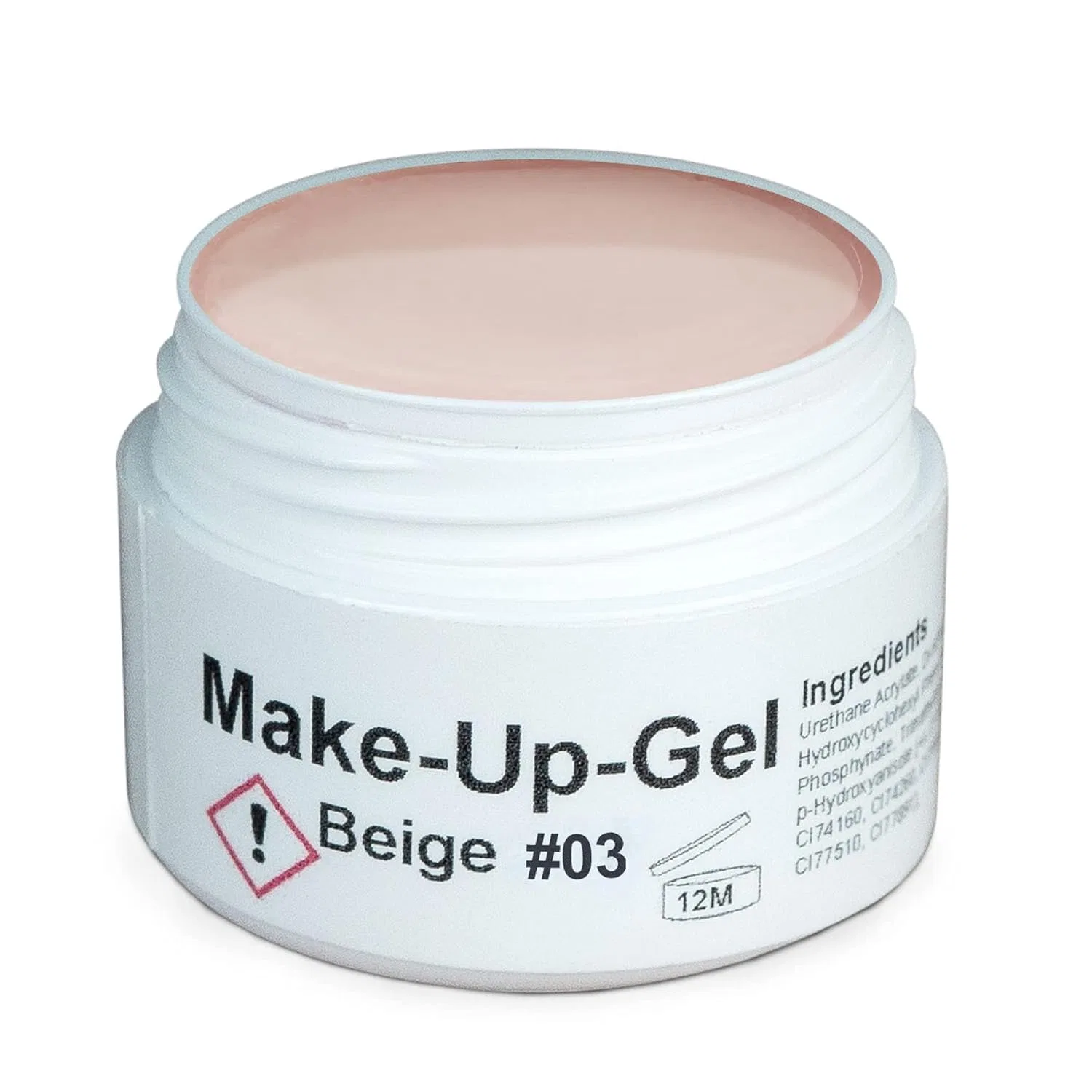 Камуфлирующий УФ-гель для ногтей GS-Nails, 50 мл Gs-Nails, Beige #03