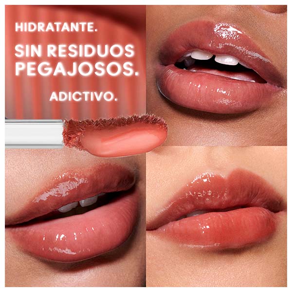 Блеск для губ с кристальным эффектом MAC COSMETICS Lipglass Air Non-Sticky Gloss, CASUAL — фото 3
