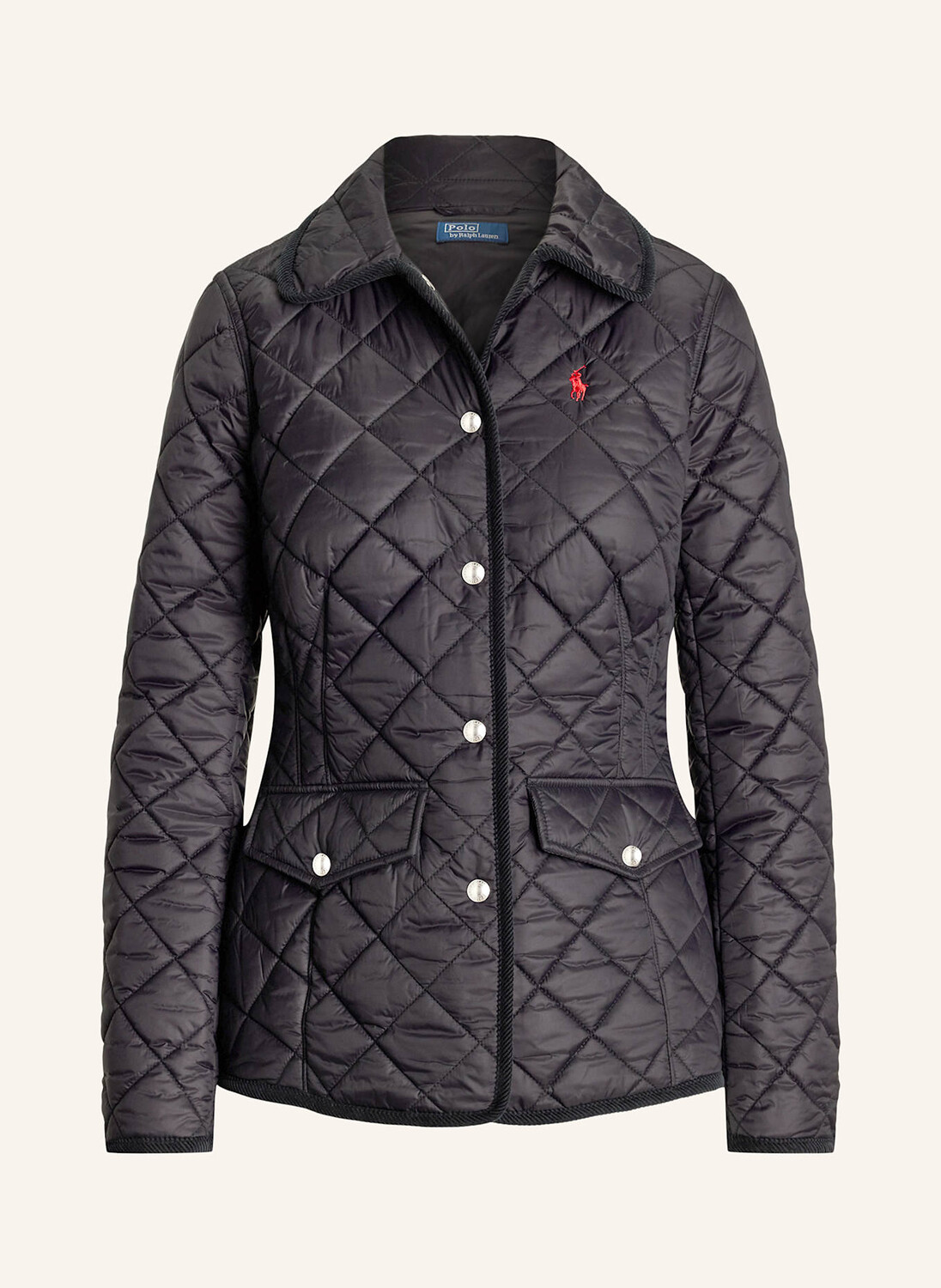 

Стеганая куртка Polo Ralph Lauren, черный