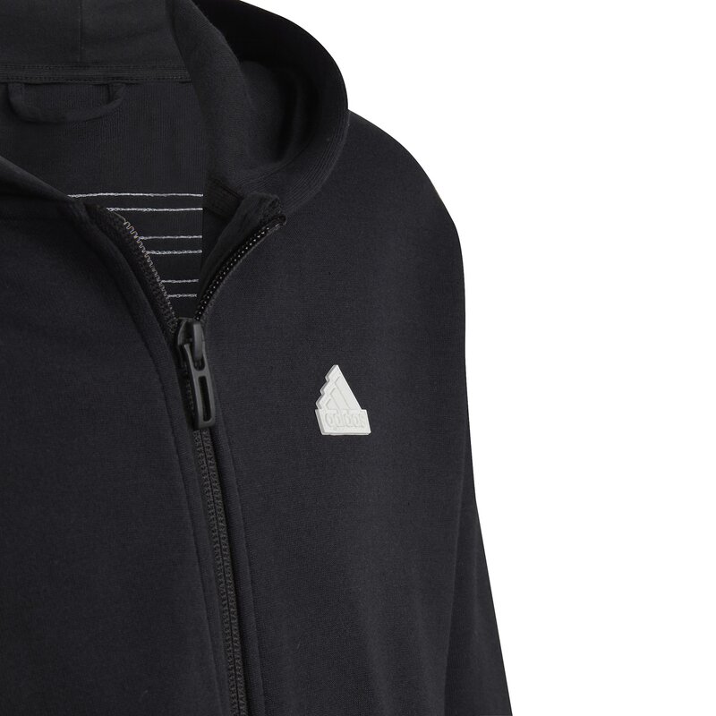 Толстовка Future Icons с тремя полосками Adidas, черный — фото 3