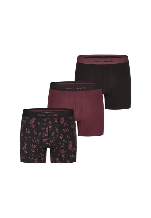 

Ретро-Боксерская майка Happy Shorts, цвет hawaii - catawba grape