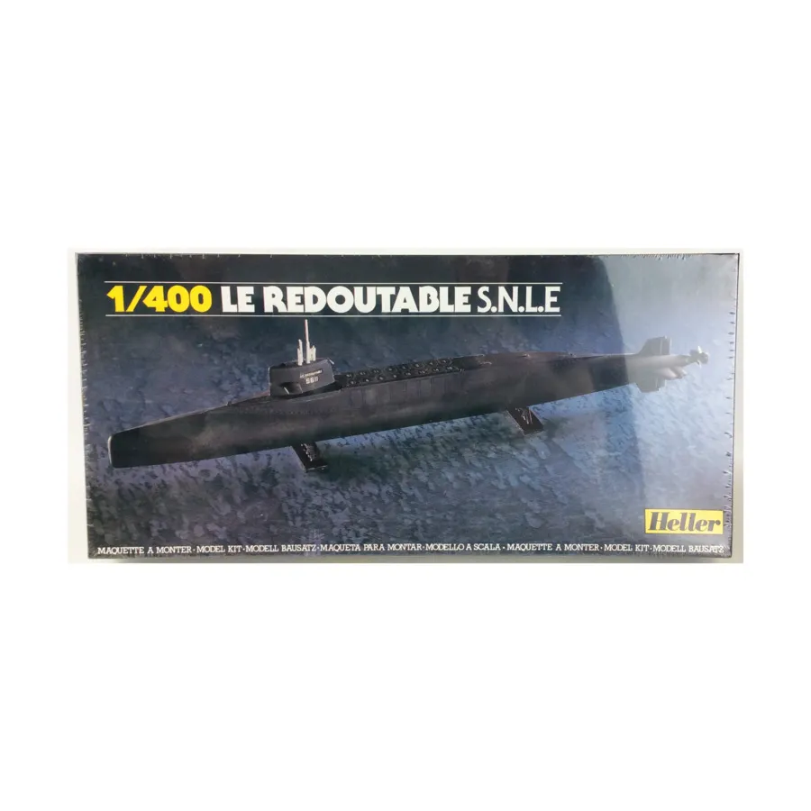 

Le Redoutable SNLE, Historical Model Kits (1:400) (Heller Models)