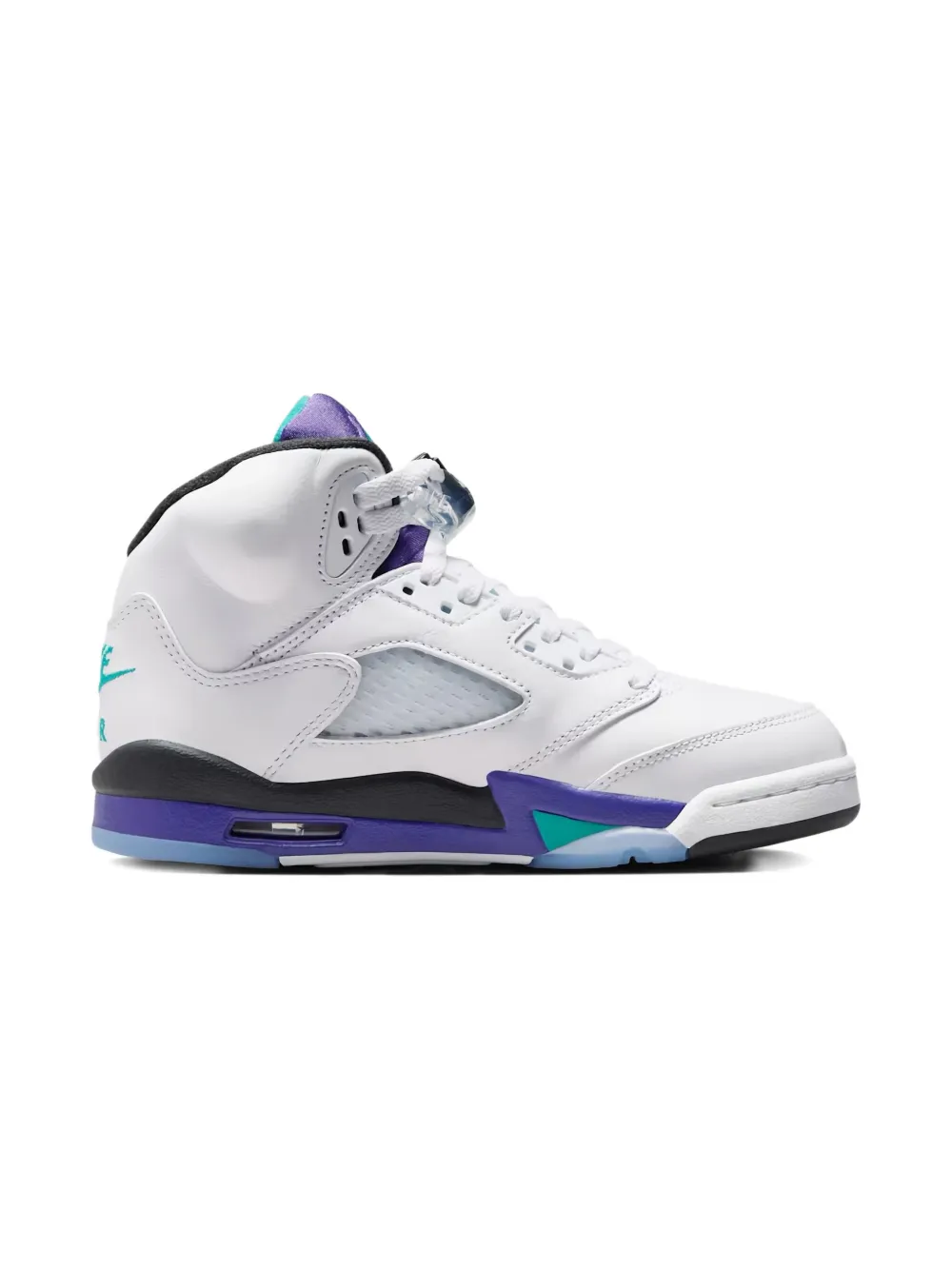 

Кроссовки Air Jordan 5 Retro Grape Jordan Kids, белый