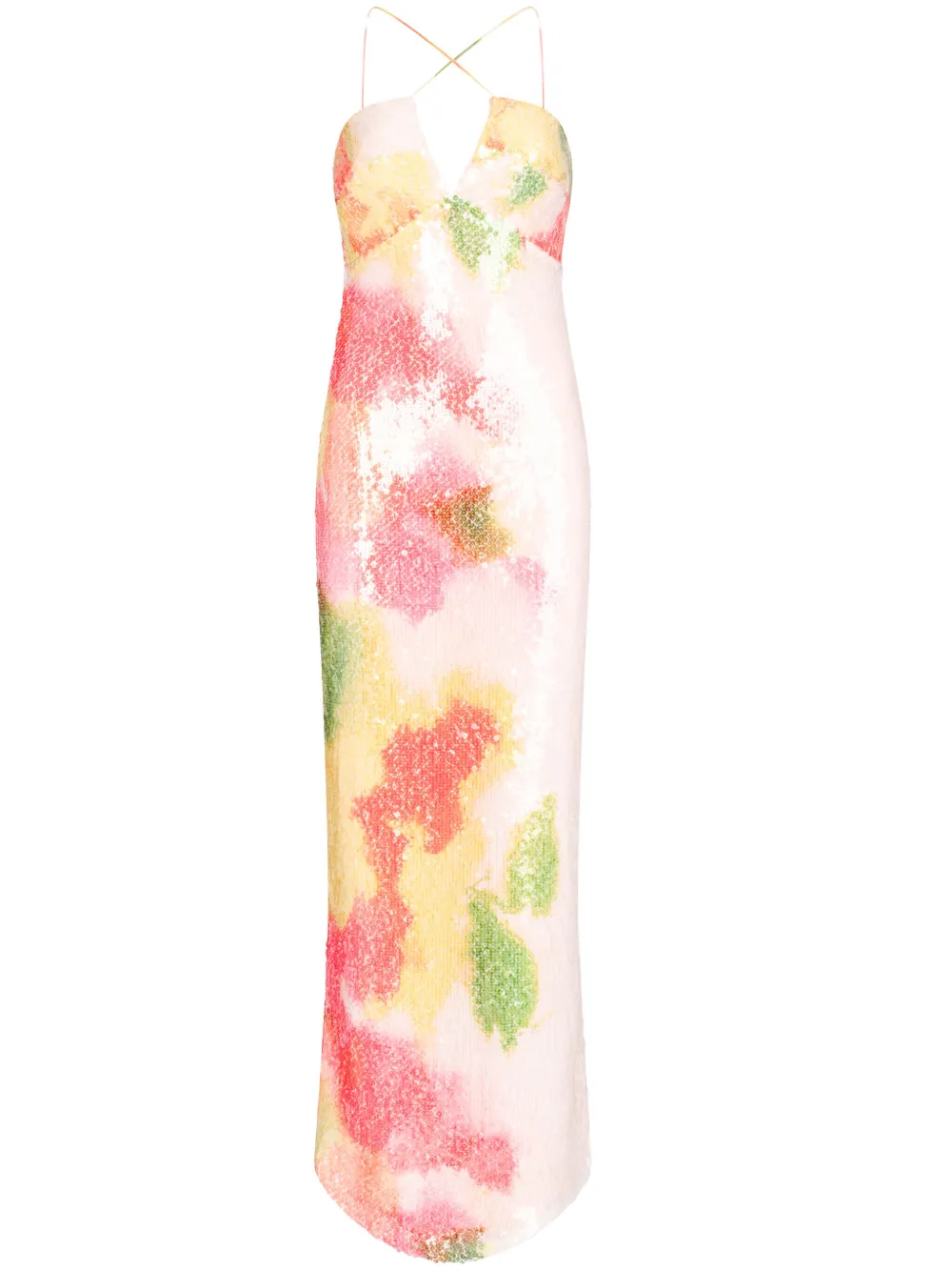 

Платье миди Lisseth Silvia Tcherassi, розовый