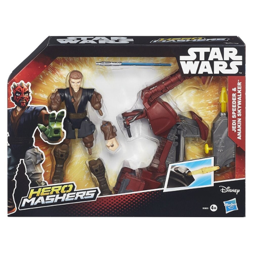 

Набор фигурок Энакина Скайуокера и джедая Спидера из «Звездных войн» Hasbro