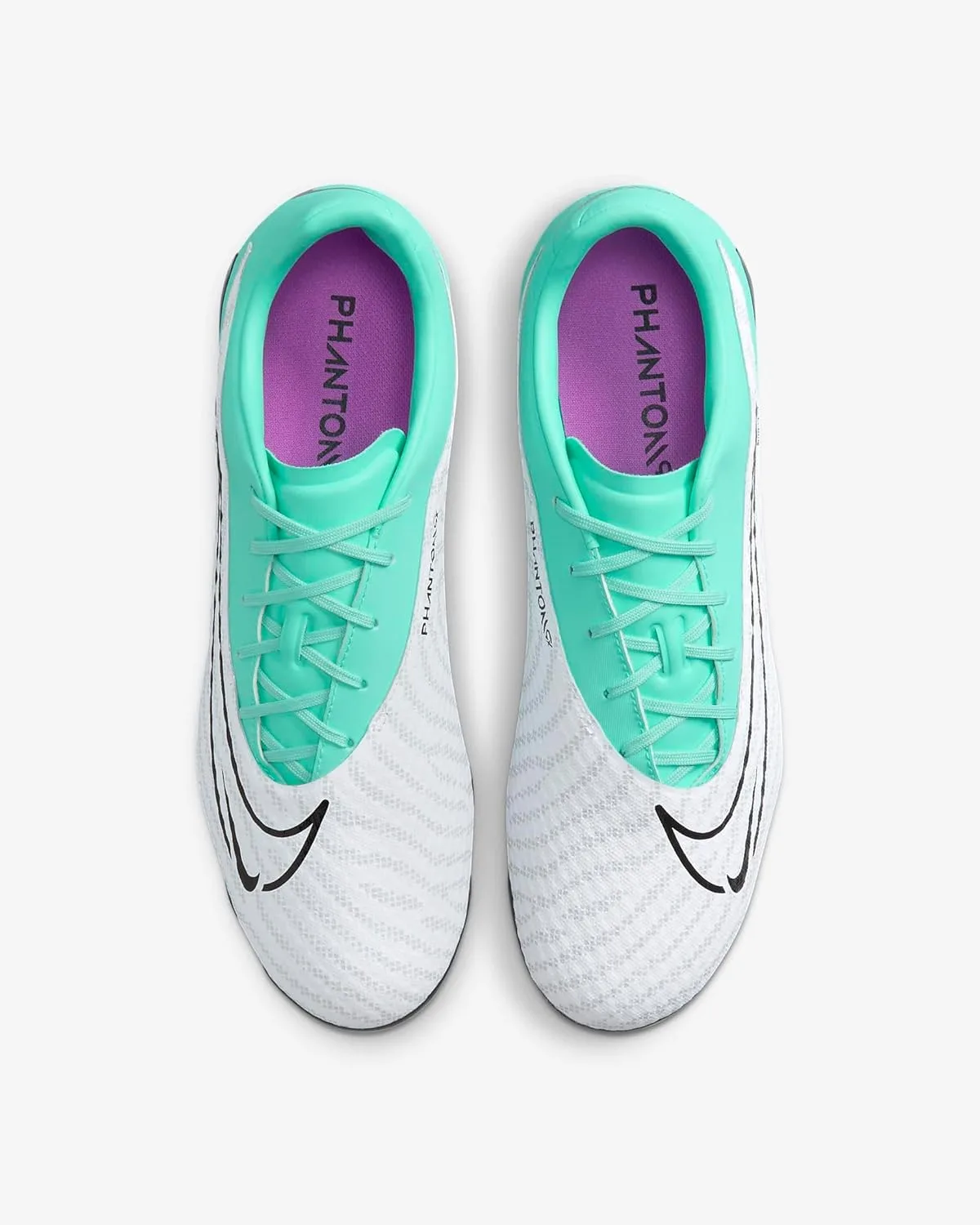 Мужские кроссовки NIKE Phantom Gx Academy Fg/MG, белый/черный — фото 4
