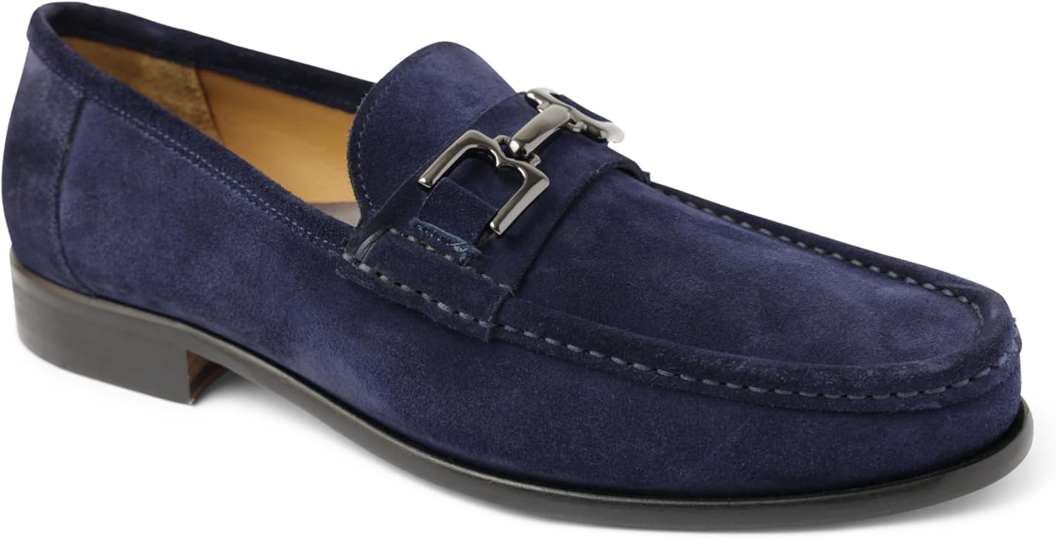 

Мужские лоферы Bruno Magli Trieste, темно-синий