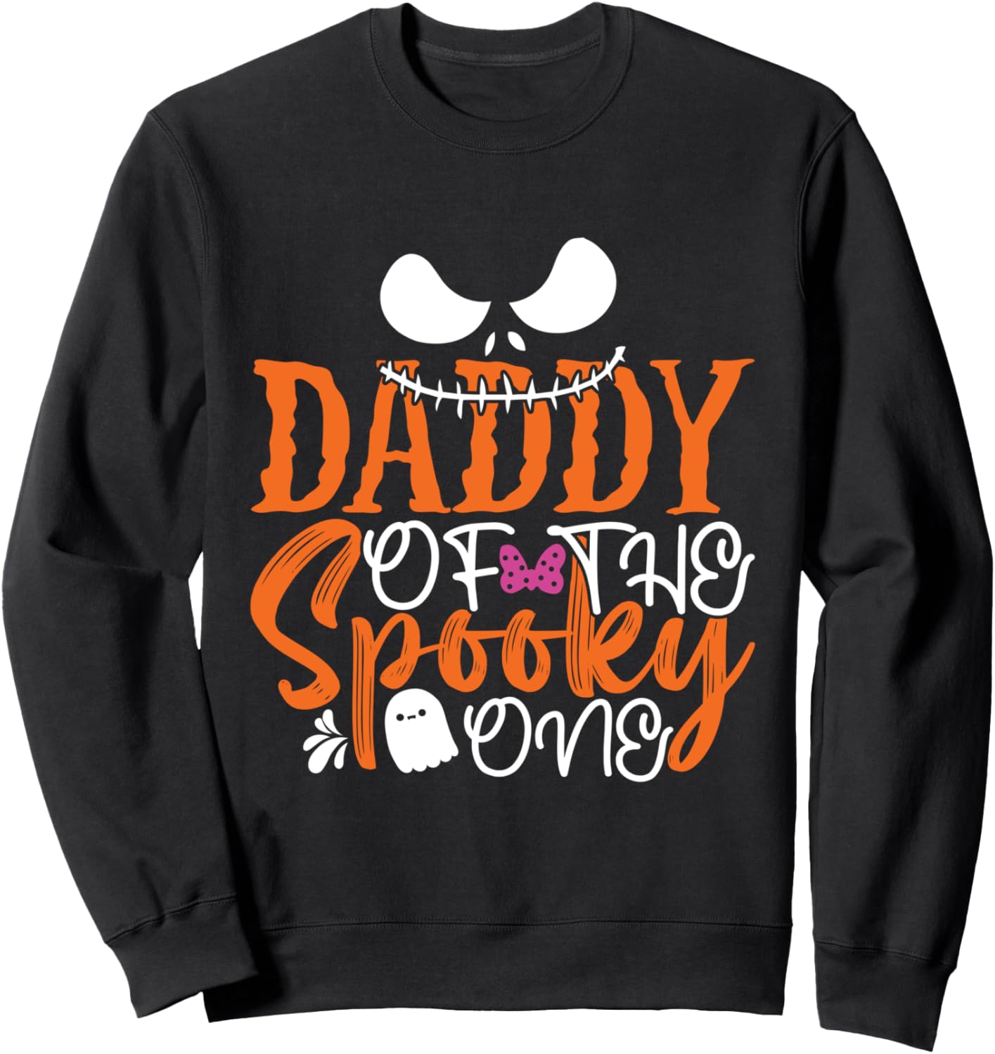 

Забавная толстовка на Хэллоуин для папы и отца Папа жуткого малыша Dad Funny Halloween Spooky Designs..., черный