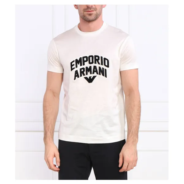 

Облегающая футболка Emporio Armani, белый