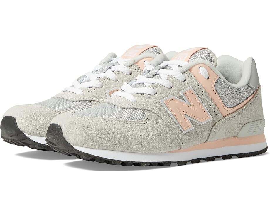 

Кроссовки New Balance Kids 574 Core, цвет Rain Cloud/Pink Haze