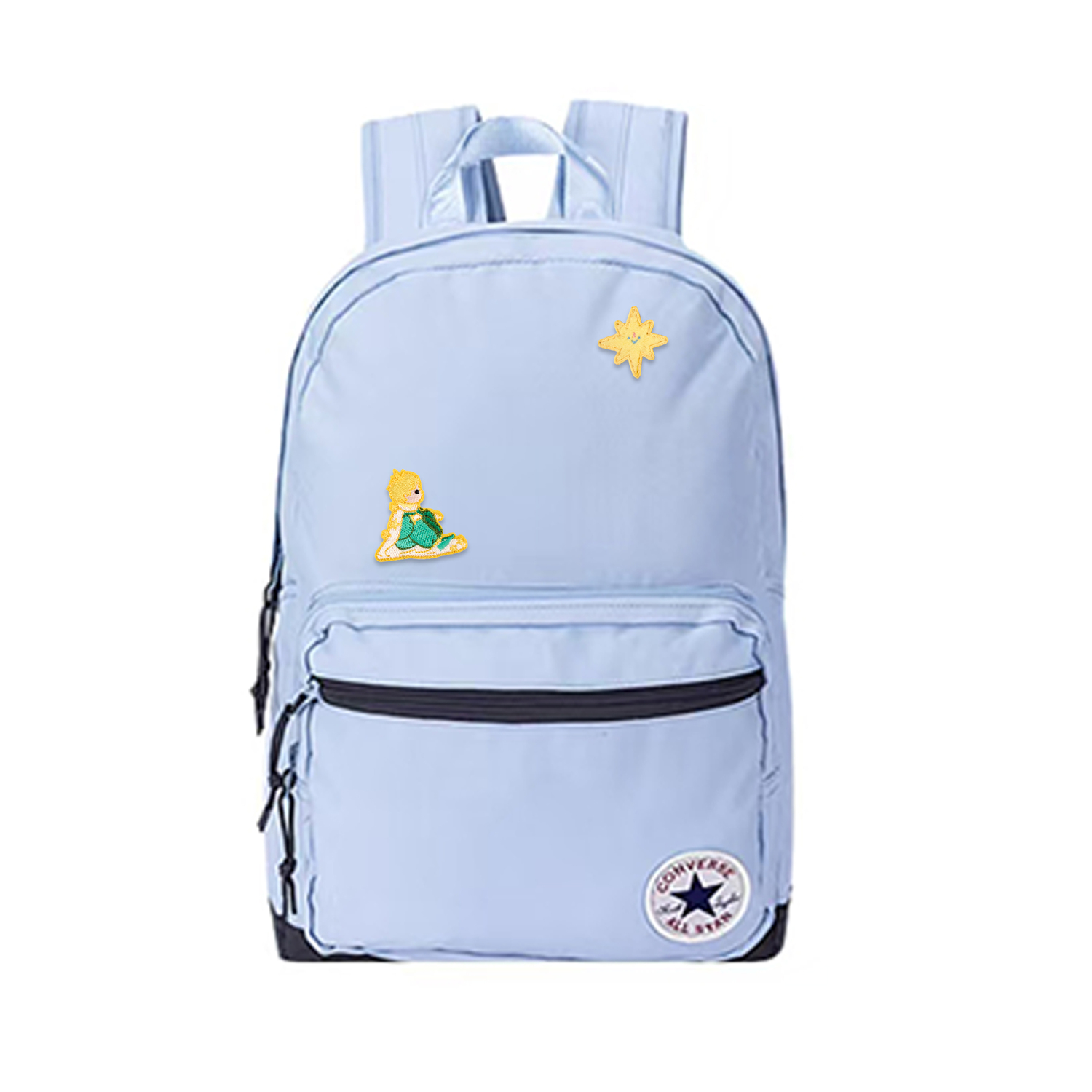 

Converse Средний рюкзак из полиэстера для женщин Light Haze Blue, Savior Star