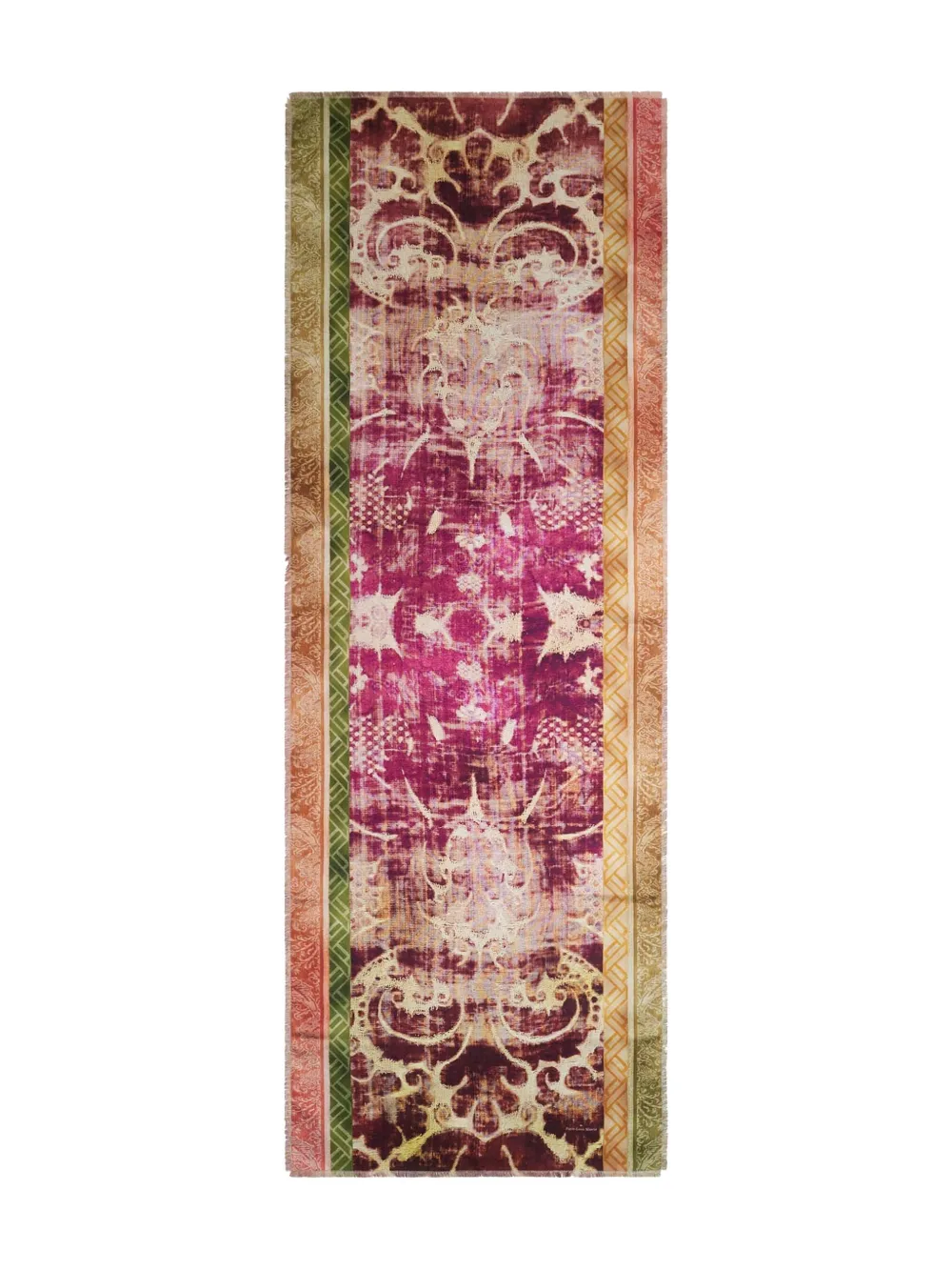 

Прямоугольный шарф с абстрактным узором Pierre-Louis Mascia, нейтральный