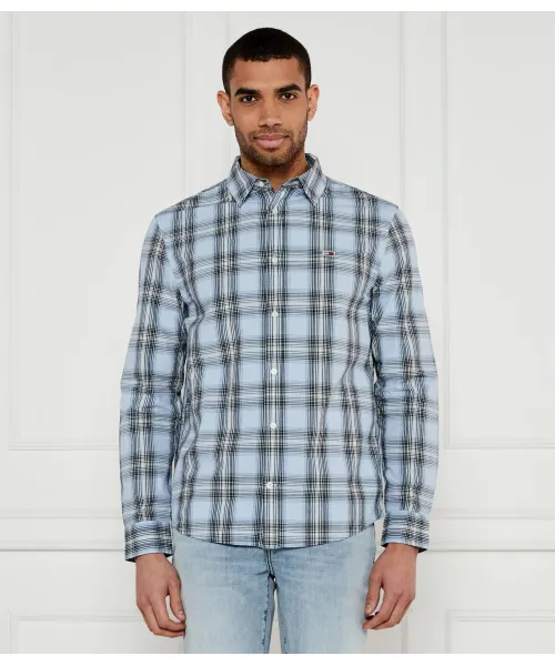 

Рубашка Regular fit Tommy Jeans, синий