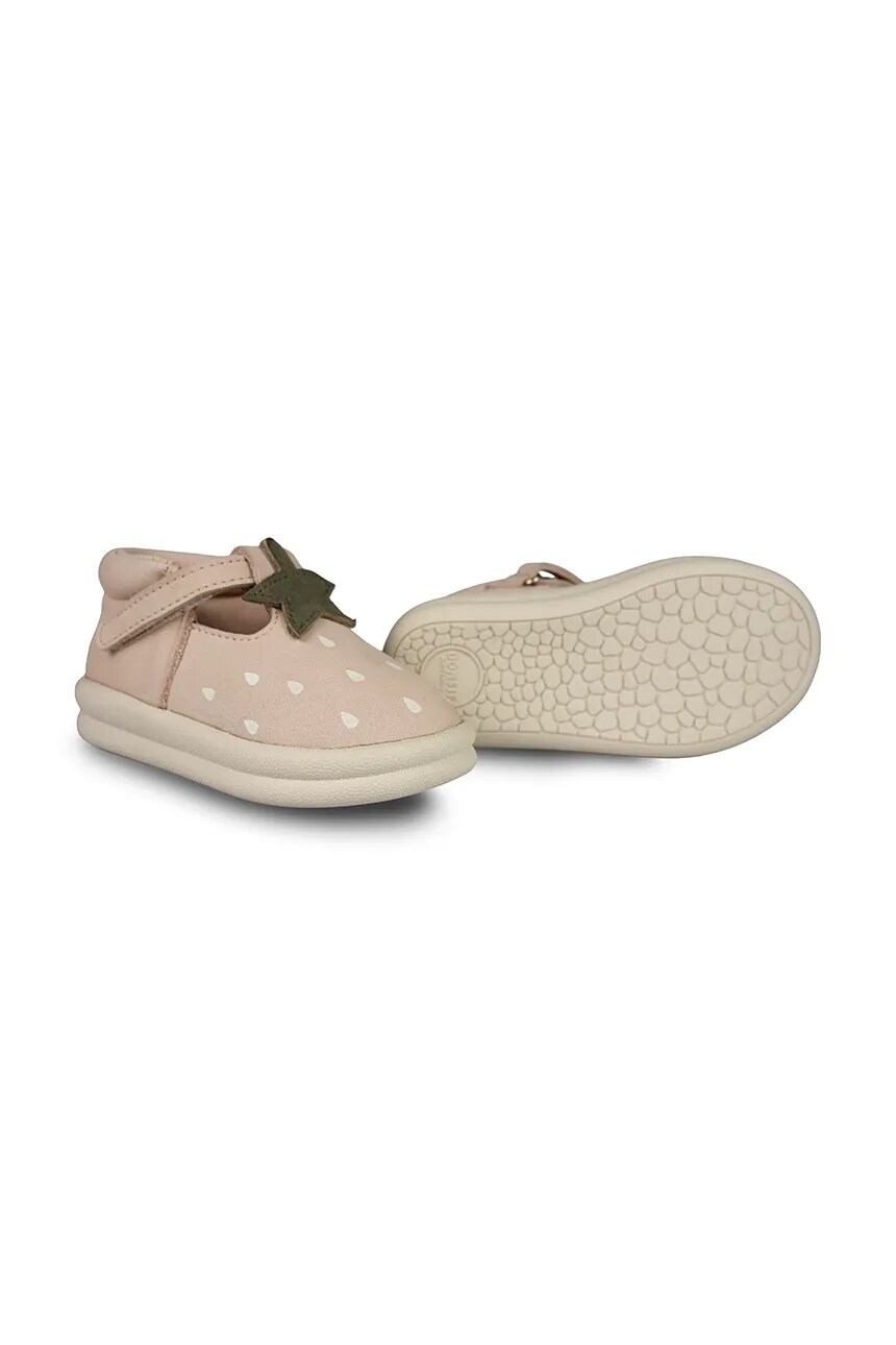 

Детские туфли из нубука Joeka Shoes Strawberry Donsje, розовый